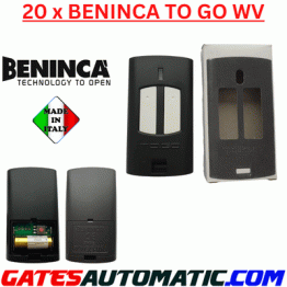 20 x BENINCA TO GO WV