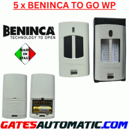 5 x BENINCA TO GO WP